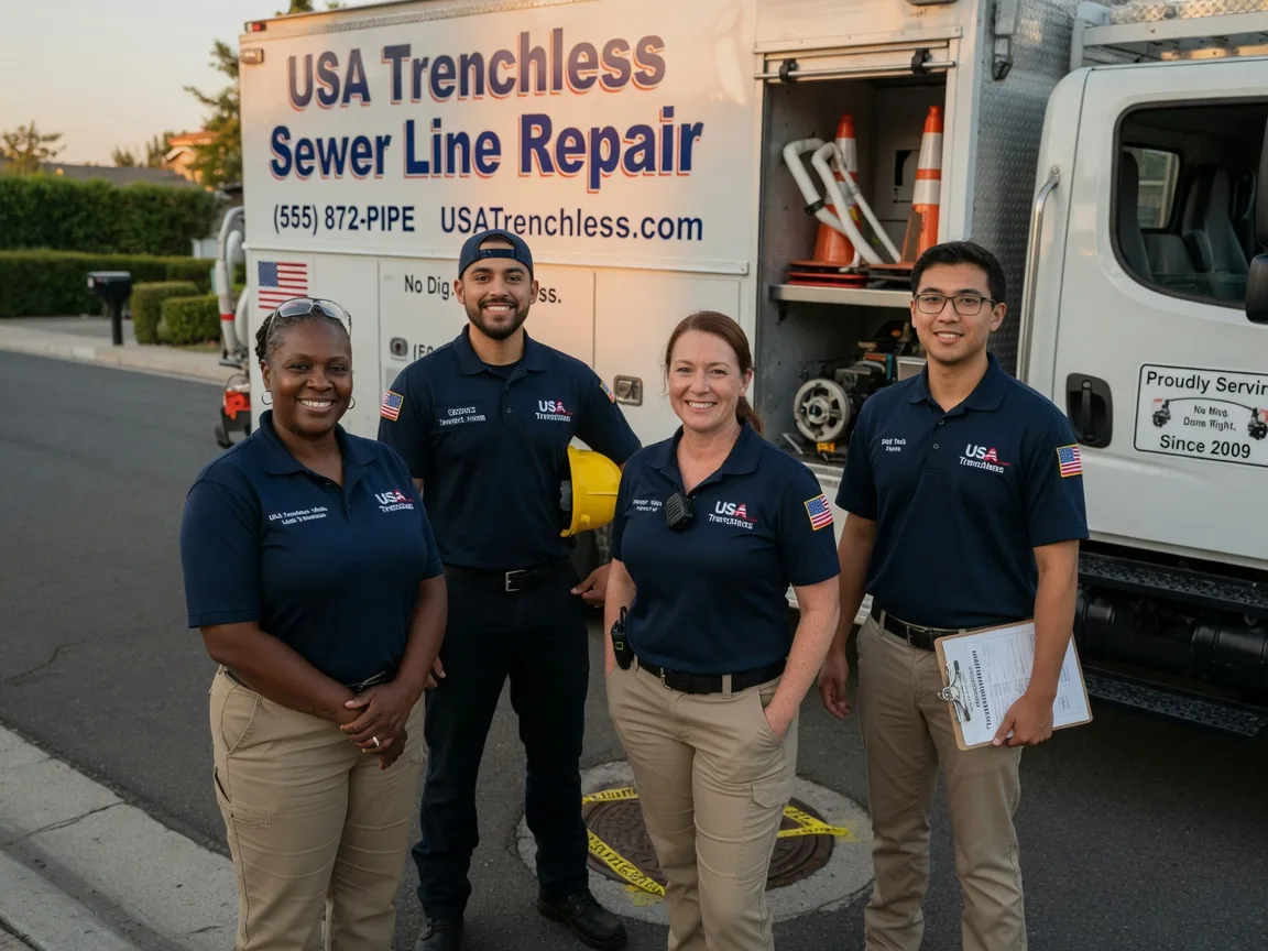 Sewer Line Repair company in Lequire, OK